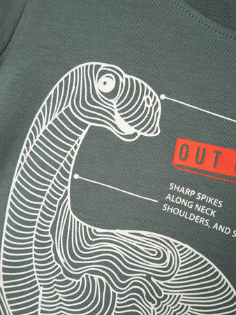 Mini longsleeve PNADER Balsam Green Regular Fit