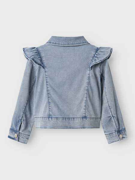 Mini Jeansjacke AMBER Light Blue Denim