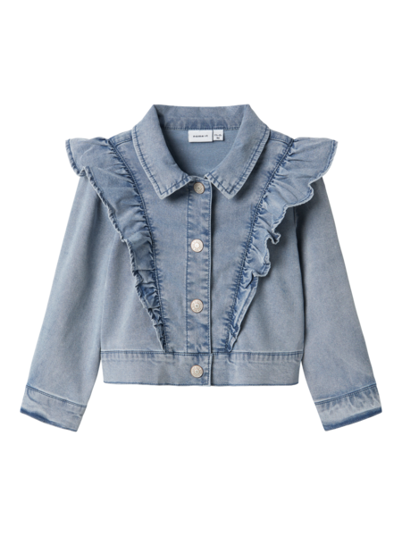 Mini Jeansjacke AMBER Light Blue Denim