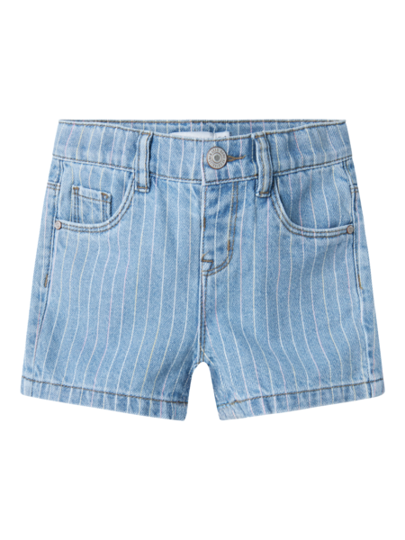 Mini short MACIE STRIPE Light Blue Denim MULTI Regular Fit