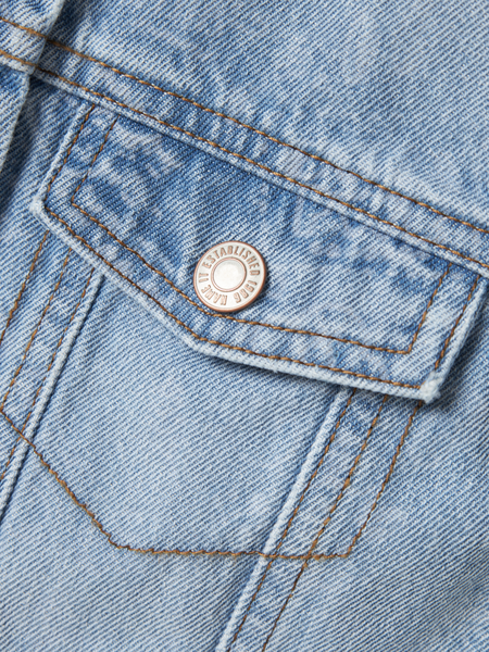 Kinderweste ANNA Hellblau Denim