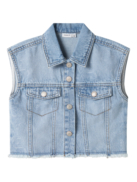 Kinderweste ANNA Hellblau Denim