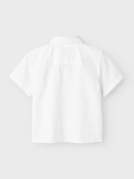 Mini blouse FEBEK Bright White Regular Fit