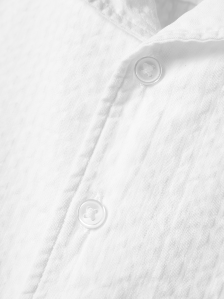 Mini blouse FEBEK Bright White Regular Fit