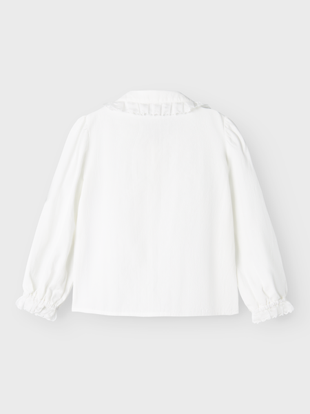 Mini blouse DIMINE Bright White Regular Fit