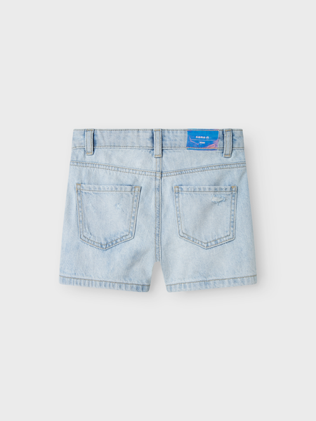 Kids short ROSE Light Blue Denim Regular Fit