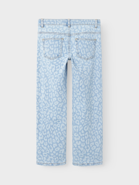 Kids spijkerbroek ROSE Light Blue Denim LEO Straight Fit