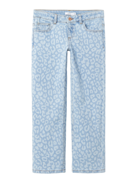 Kids spijkerbroek ROSE Light Blue Denim LEO Straight Fit