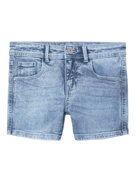 Kids short SALLI Light Blue Denim Slim Fit