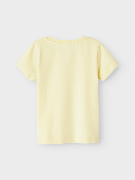 Mini T - shirt VIBBI Pastel Yellow Regular Fit