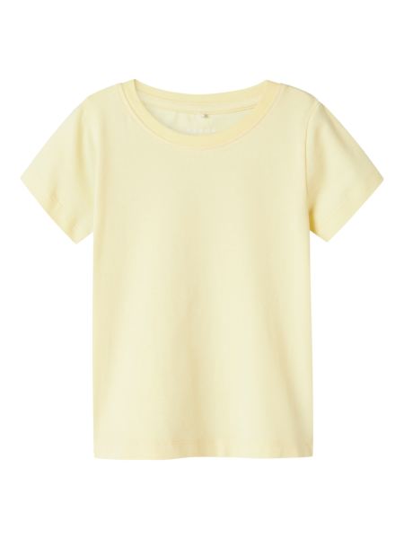 Mini T - shirt VIBBI Pastel Yellow Regular Fit