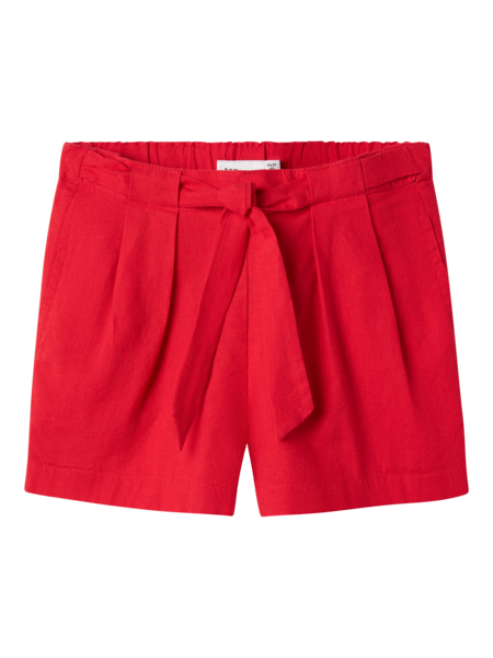 Mini short FALINNEN Chinese Red Regular Fit