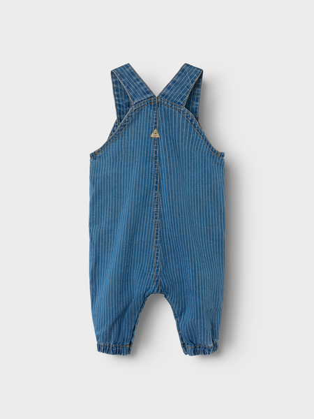 Baby Latzhose DEVIN Medium Blue Denim. Regular Fit