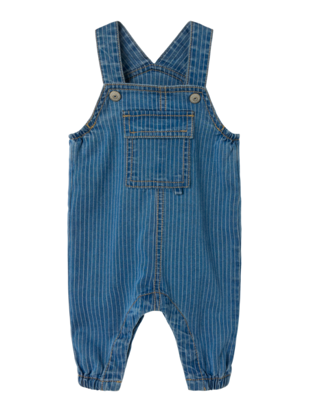 Baby Latzhose DEVIN Medium Blue Denim. Regular Fit