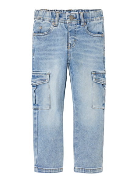 Mini Jeans SILAS Hellblau Denim Slim Fit