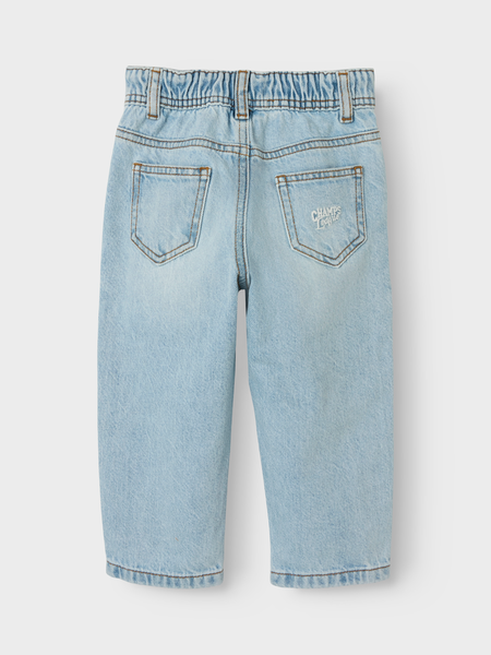 Mini Jeans SILAS Hellblau Denim Tapered Fit