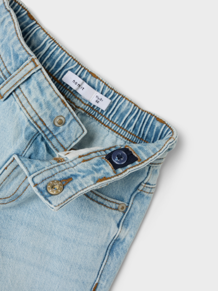 Mini Jeans SILAS Hellblau Denim Tapered Fit