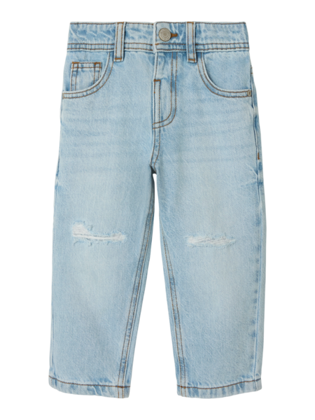 Mini Jeans SILAS Hellblau Denim Tapered Fit