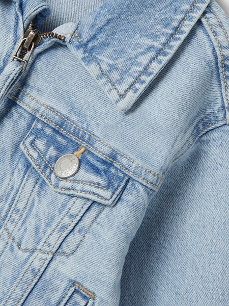 Mini Jeansjacke TONE Light Blue Denim