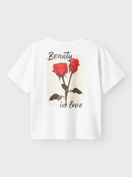 Kids T - shirt DELIK Bright White Standard Fit