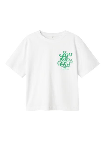 Kids T - shirt DABBO Bright White Standard Fit