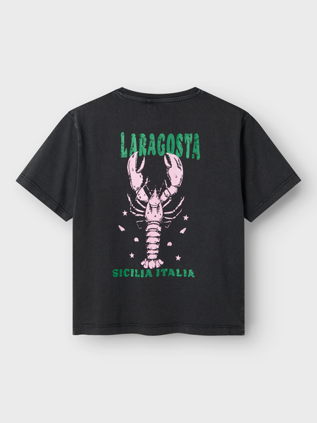 Kinder T-Shirt FAGMA Schwarz Regular Fit