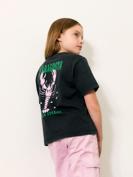 Kinder T-Shirt FAGMA Schwarz Regular Fit