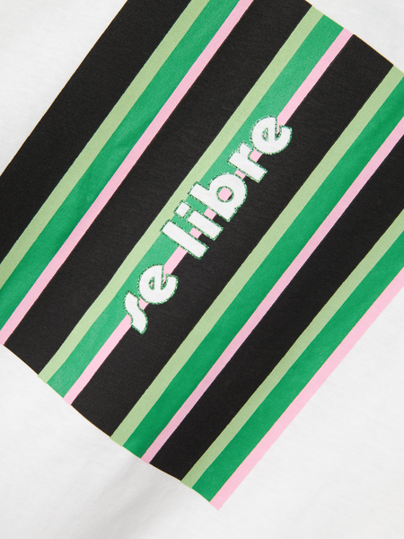 Kids T - shirt FALAURA Bright White BRIGHT GREEN Regular Fit