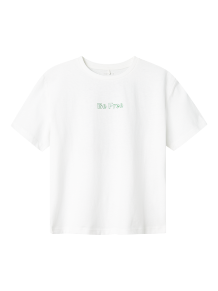 Kids T - shirt FALAURA Bright White BRIGHT GREEN Regular Fit