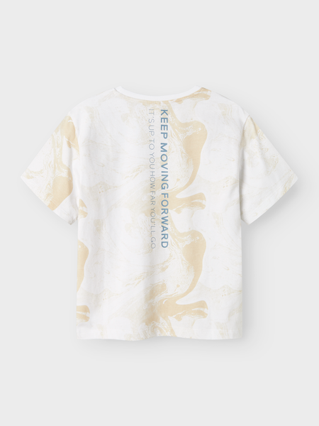 Kids T - shirt DEMI Bright White Regular Fit