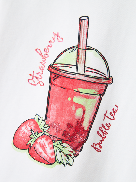 Mini T - shirt FOJI Bright White Standard Fit