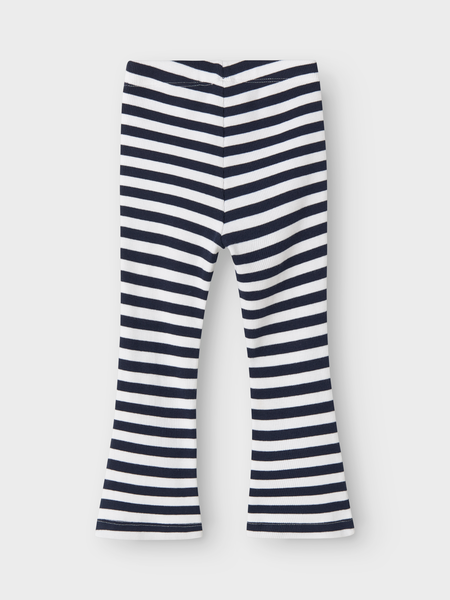 Mini Hose FOLISA Navy Blazer Bright White Flared Fit