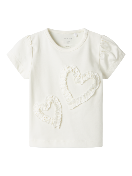 Baby meisjeName It baby T - shirt DUSSY Cloud Dancer Regular Fit Top DUSSY Cloud Dancer Regular Fit