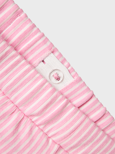 Mini Shorts FRIS Bright White Pink Frosting Regular Fit