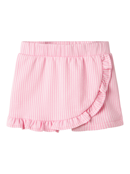 Mini Shorts FRIS Bright White Pink Frosting Regular Fit