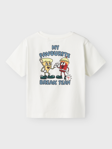 Mini T - shirt DAVID Cloud Dancer Regular Fit