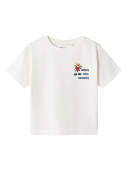 Mini T - shirt DAVID Cloud Dancer Regular Fit