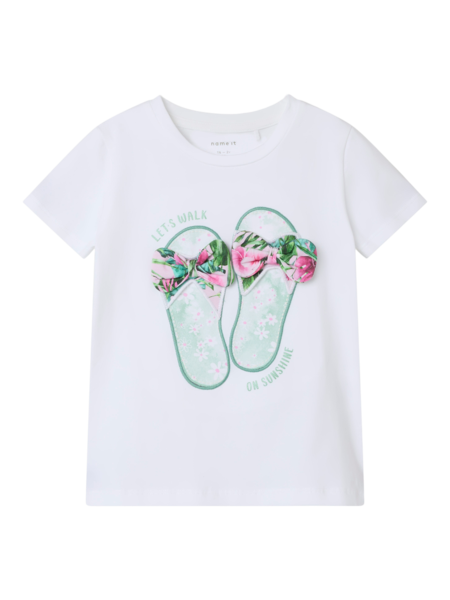 Mini T - shirt FIWI Bright White Standard Fit