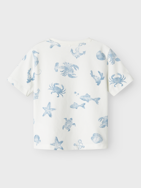 Mini T - shirt FILLE Cloud Dancer Slim Fit