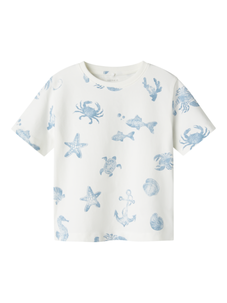 Mini T - shirt FILLE Cloud Dancer Slim Fit
