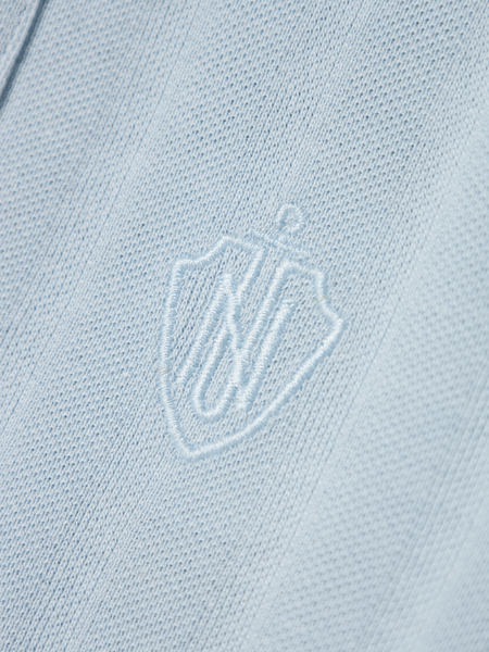 Mini polo FENE Celestial Blue Regular Fit