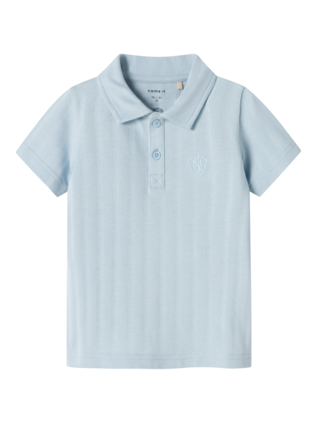 Mini polo FENE Celestial Blue Regular Fit