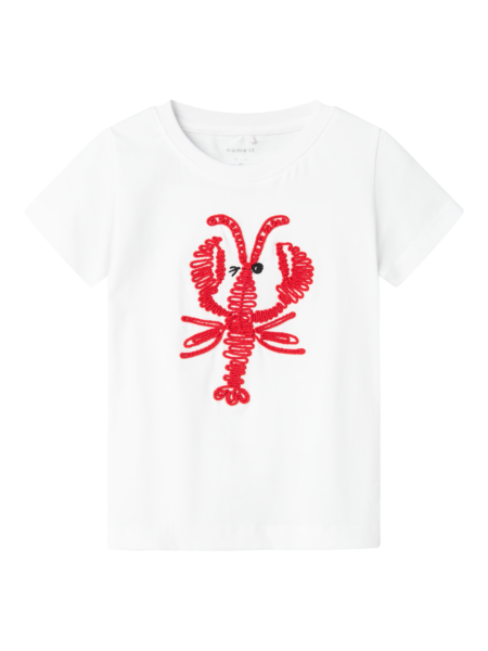 Mini T-Shirt FRITZ Bright White Regular Fit