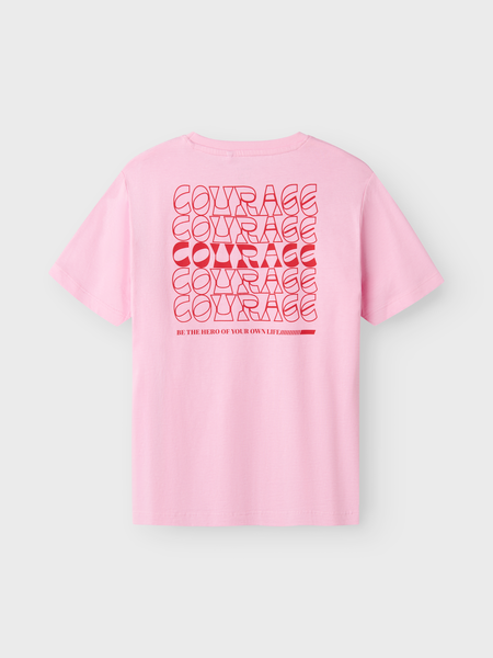 Kids T - shirt FADDA Pink Frosting Long Line Fit