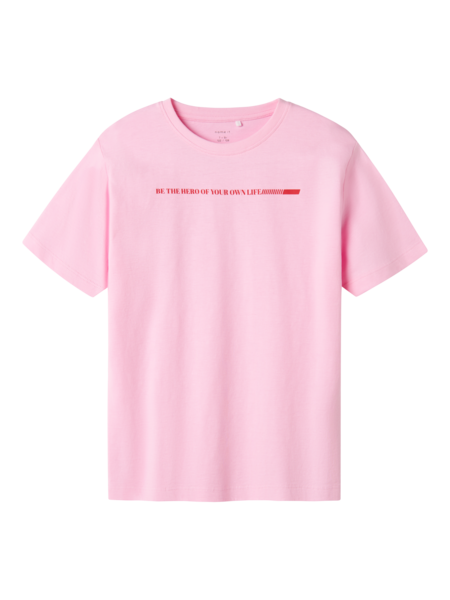 Kids T - shirt FADDA Pink Frosting Long Line Fit