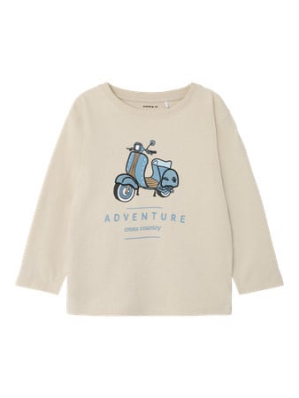 Mini Langarmshirt FETER Peyote Regular Fit