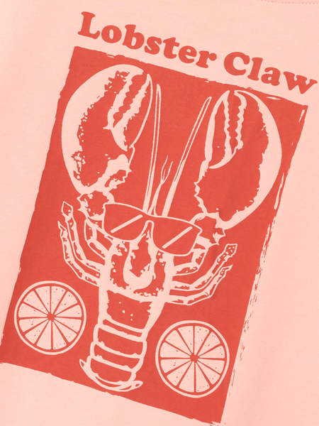 Mini T - shirt FELSTER Peach Pearl Slim Fit