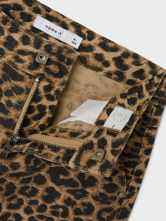 Kids broek ROSE Brown Wide Leg Fit