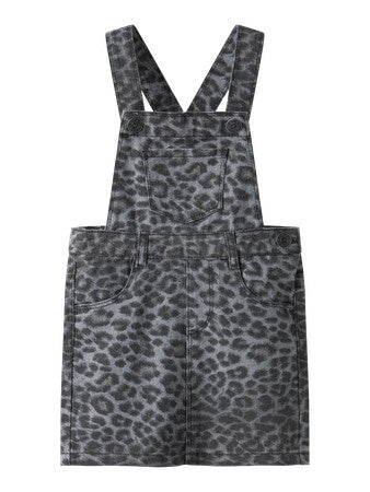 Mini jurk OPHELIA Night Owl GREY LEOPARD Regular Fit