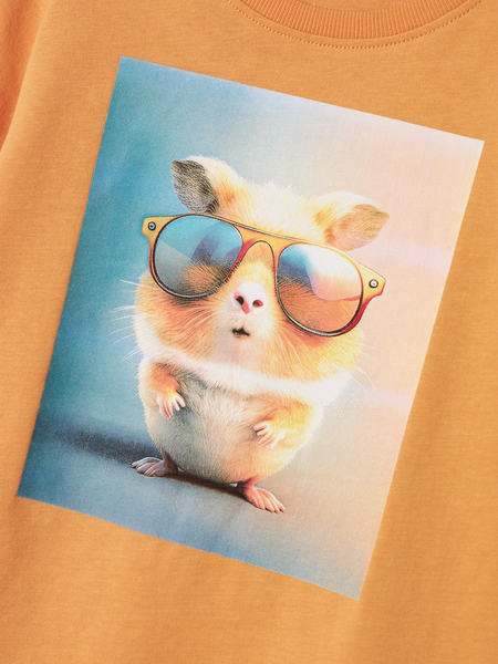 Mini T-Shirt VOTO Gold Earth Hamster Regular Fit